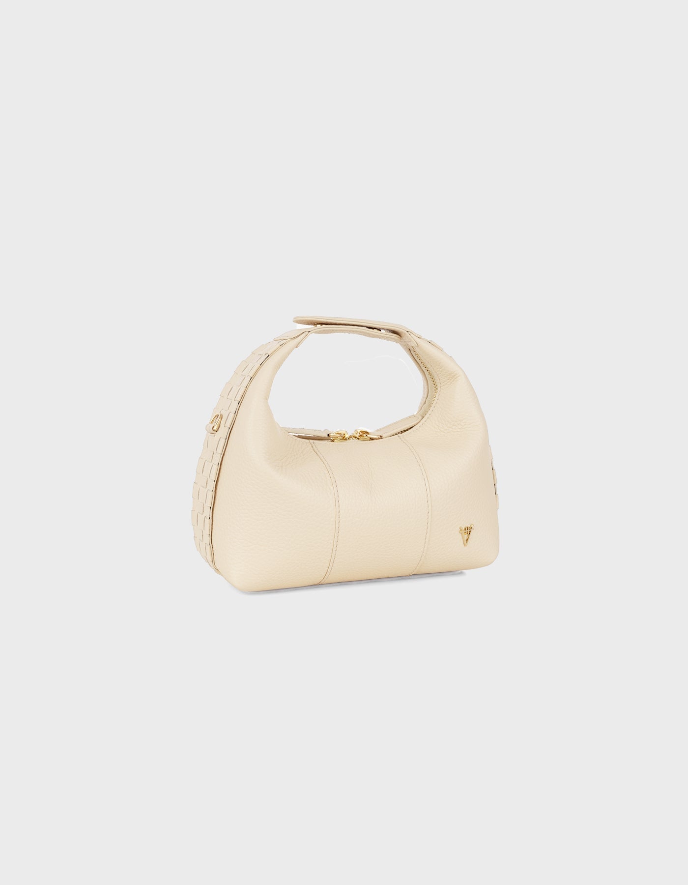 Hiva Atelier | Mini Croissant Bone | Beautiful and Versatile Leather Accessories