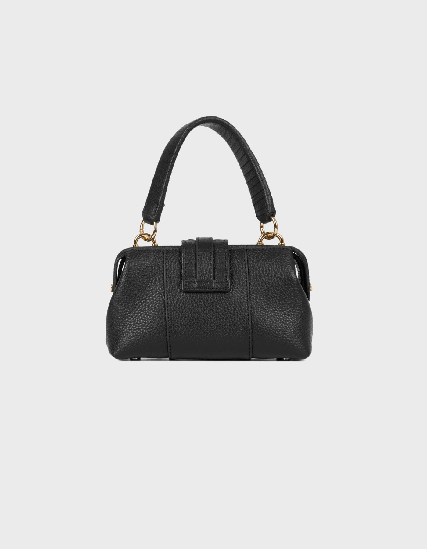 HiVa Atelier | Mini Nubes Doctor Bag Black | Beautiful and Versatile Leather Accessories