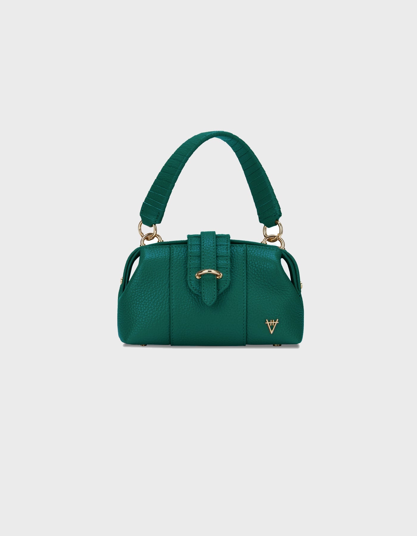 HiVa Atelier | Mini Nubes Doctor Bag Forest Green | Beautiful and Versatile Leather Accessories