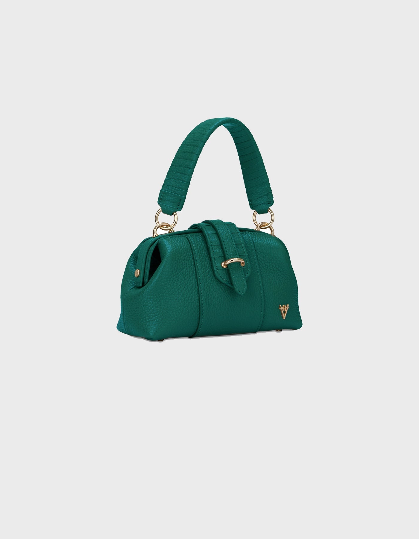 HiVa Atelier | Mini Nubes Doctor Bag Forest Green | Beautiful and Versatile Leather Accessories