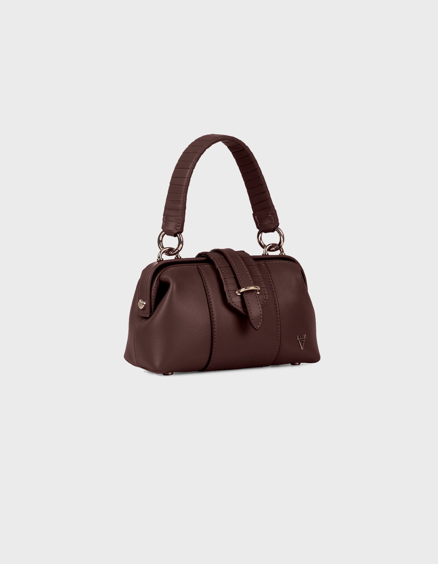 HiVa Atelier | Mini Nubes Doctor Bag Nutshell | Beautiful and Versatile Leather Accessories