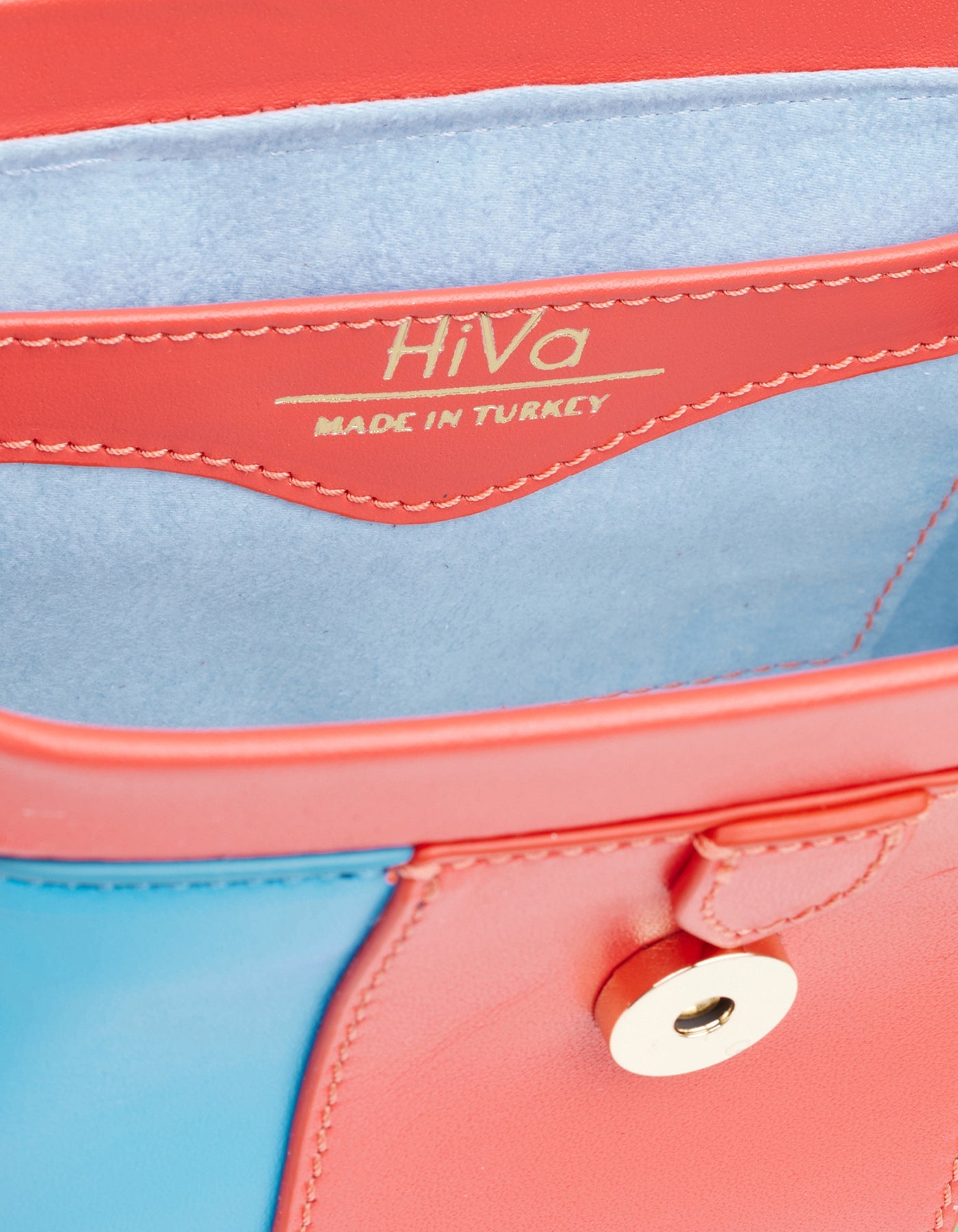 HiVa Atelier | Mini Nubes Doctor Bag Sky Blue & Fuchsia & Green & Coral | Beautiful and Versatile