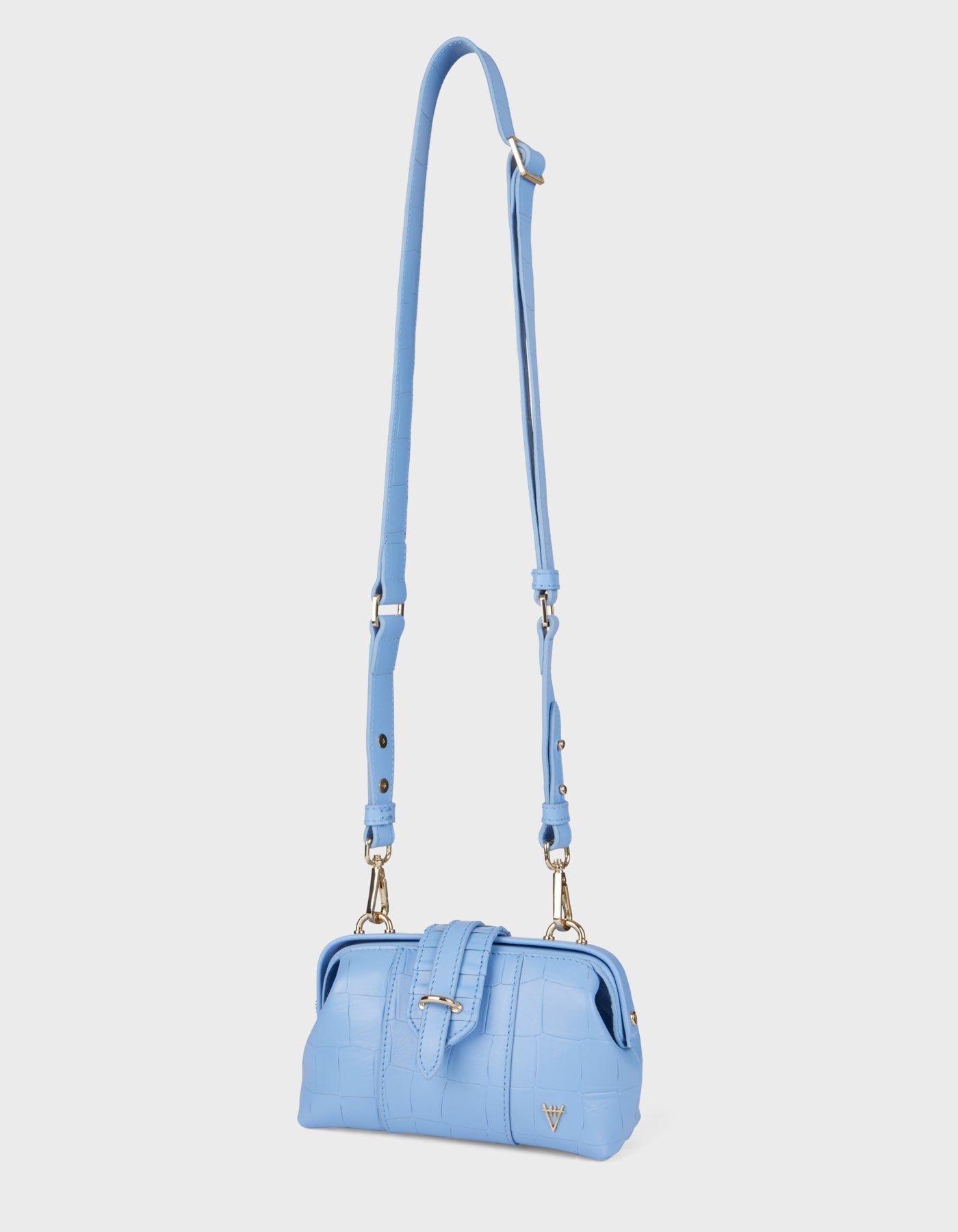 HiVa Atelier | Mini Nubes Doctor Bag Tranquil Blue | Beautiful and Versatile Leather Accessories