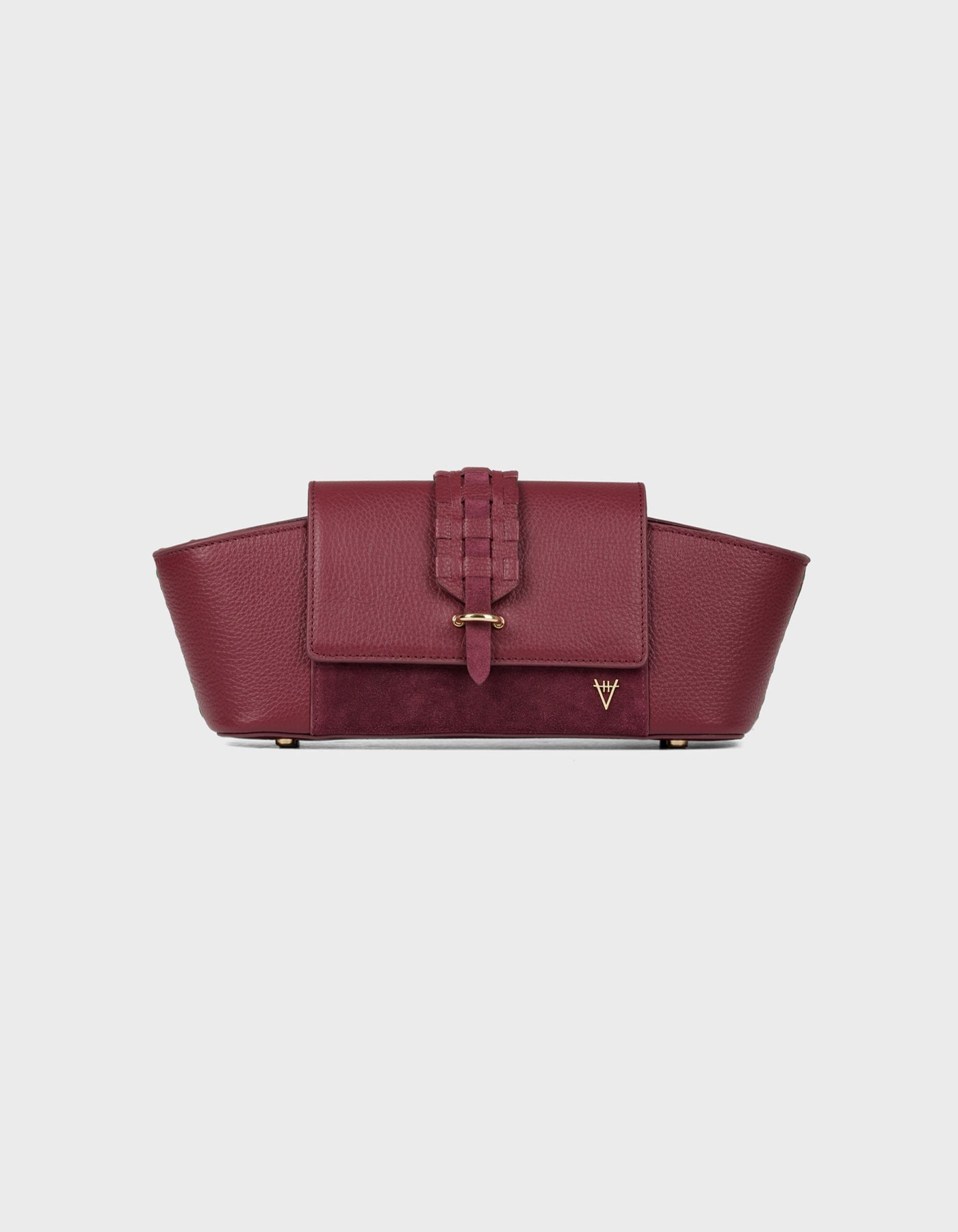 HiVa Atelier | Navis Shoulder Bag Burgundy | Beautiful and Versatile Leather Accessories