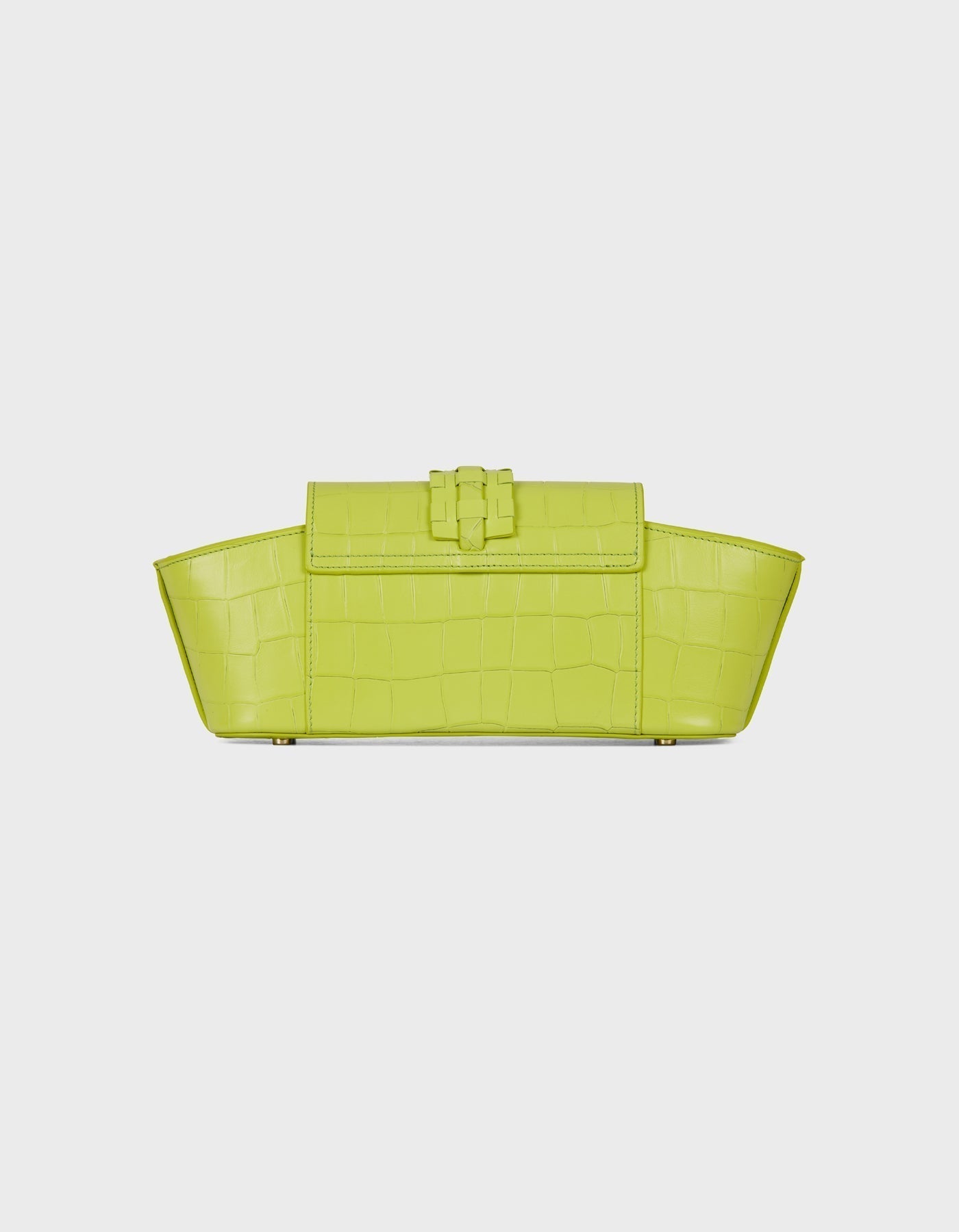 HiVa Atelier | Navis Shoulder Bag Croco Effect Apple | Beautiful and Versatile