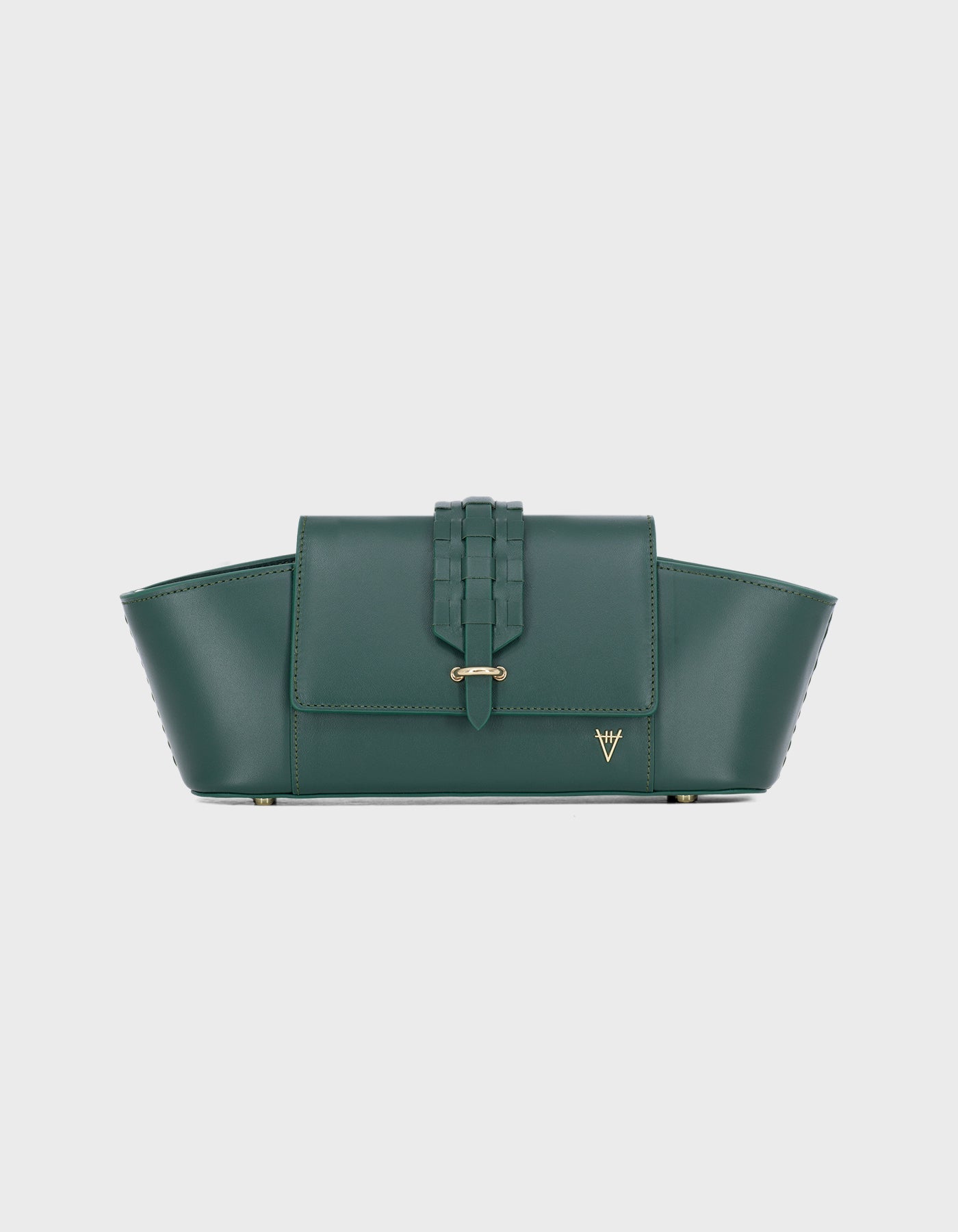 HiVa Atelier | Navis Shoulder Bag Deep Emerald | Beautiful and Versatile Leather Accessories