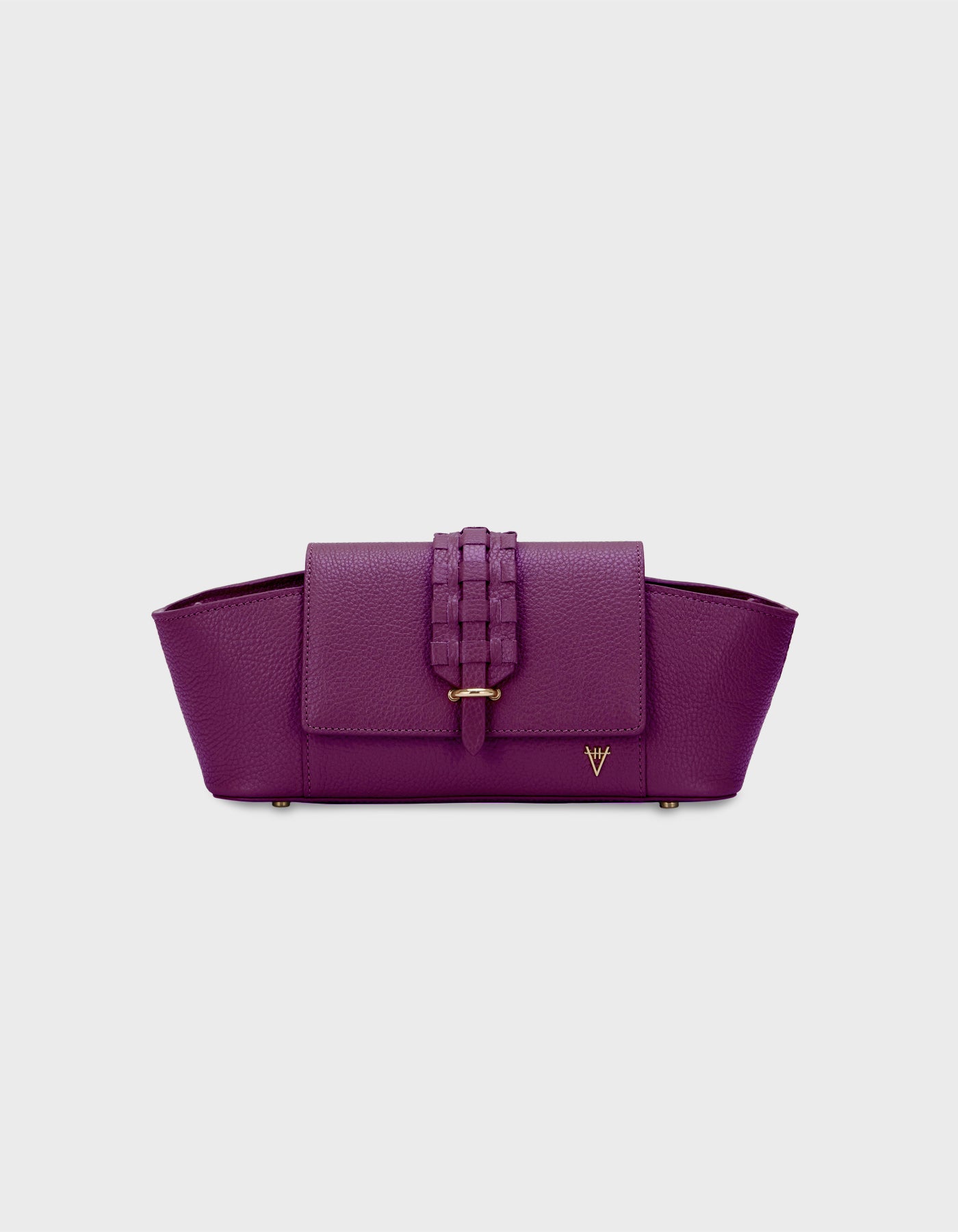 HiVa Atelier | Navis Shoulder Bag Midnight Plum | Beautiful and Versatile Leather Accessories