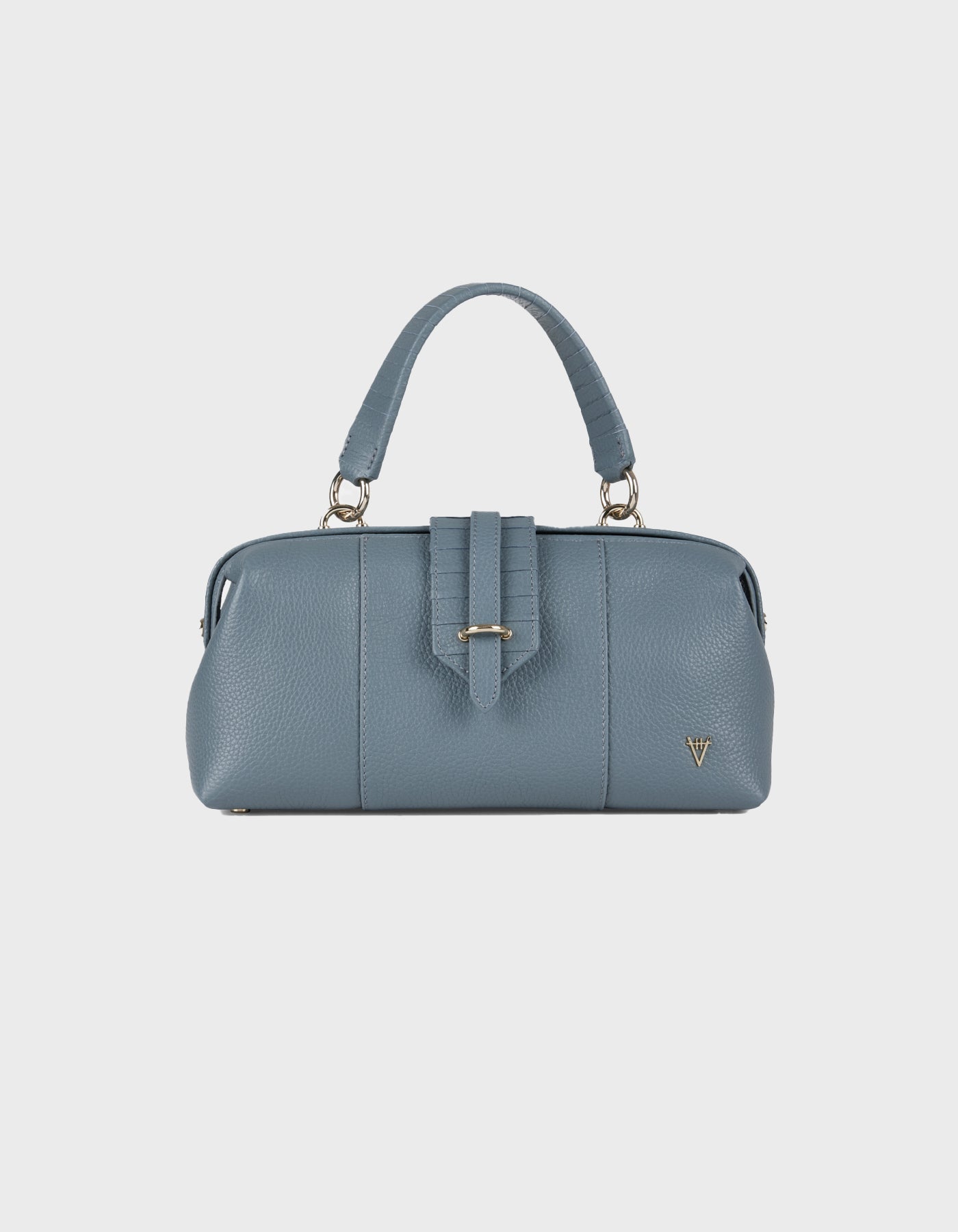 Hiva Atelier | Nubes Doctor Bag Dusty Blue | Beautiful and Versatile Leather Accessories