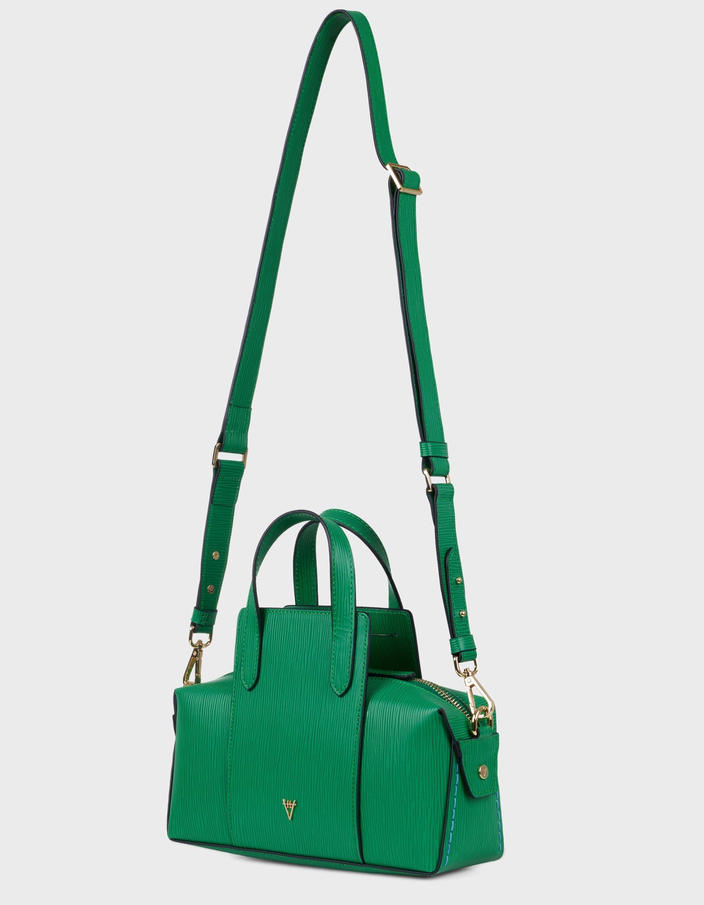 Hiva Atelier | Onsra Cylinder Shoulder Bag Emerald | Beautiful and Versatile