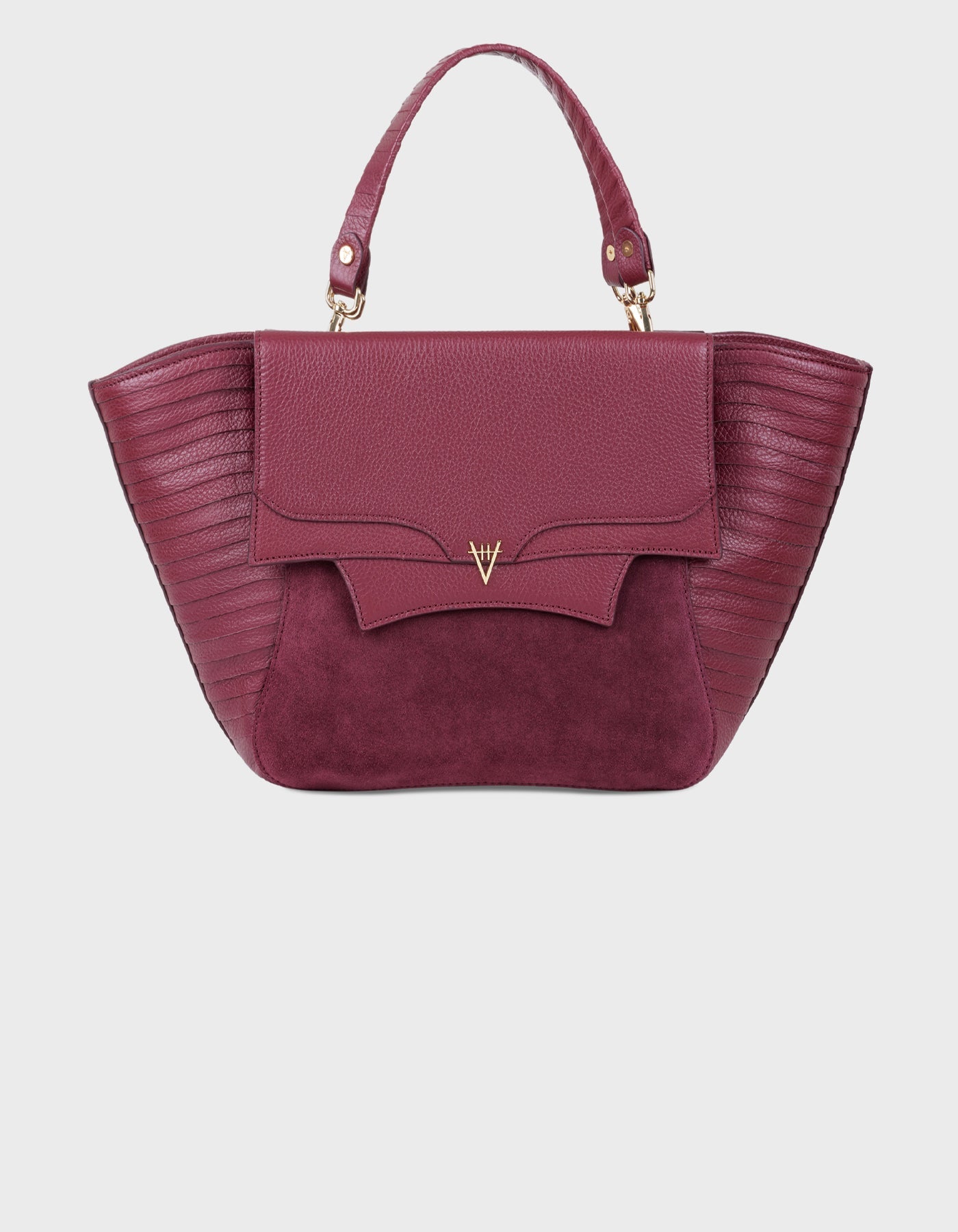 Hiva Atelier | Orbis Tote Bag Burgundy | Beautiful and Versatile Leather Accessories