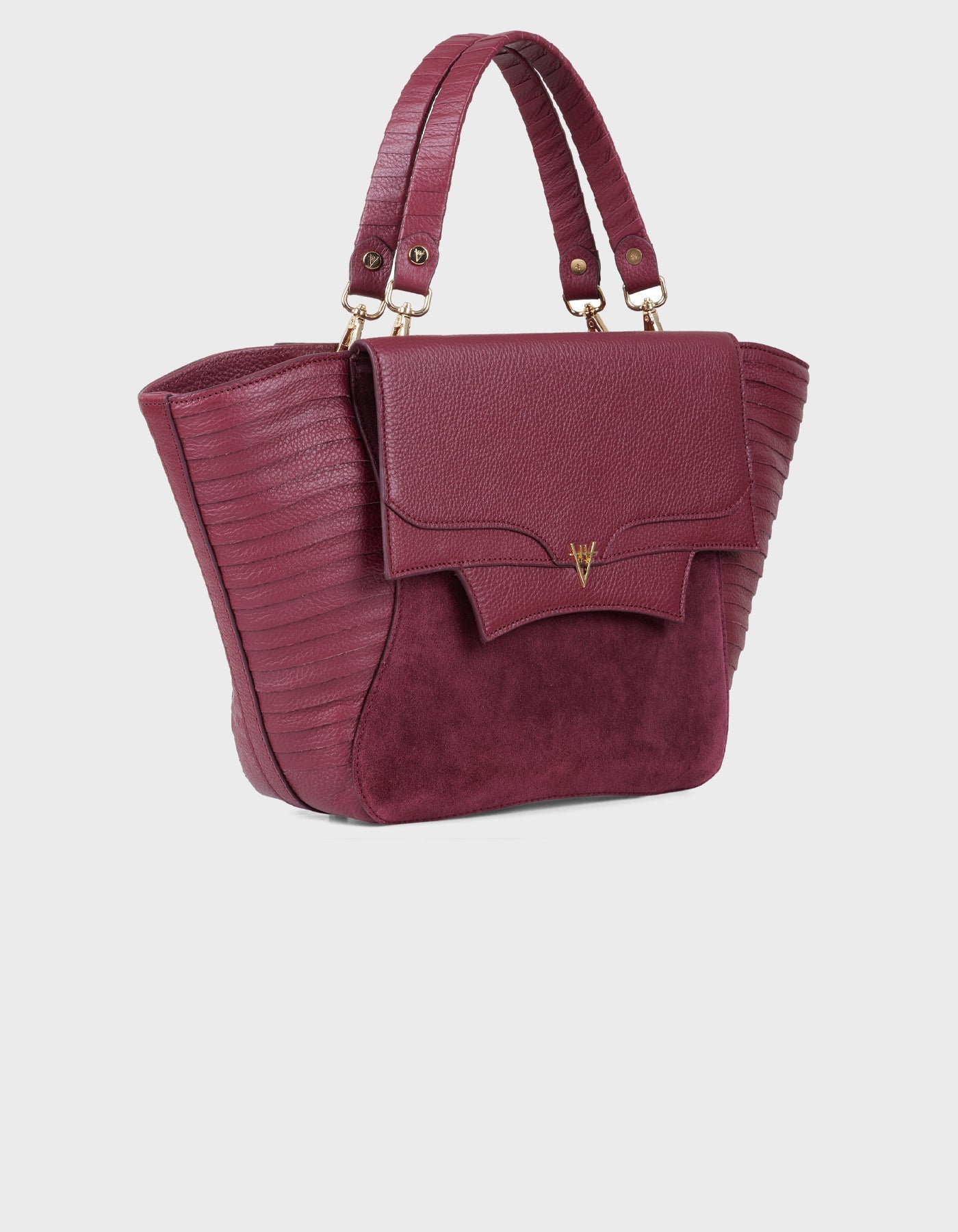 Hiva Atelier | Orbis Tote Bag Burgundy | Beautiful and Versatile Leather Accessories