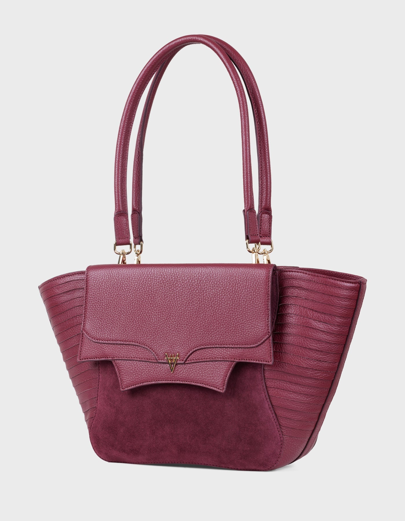 Hiva Atelier | Orbis Tote Bag Burgundy | Beautiful and Versatile Leather Accessories