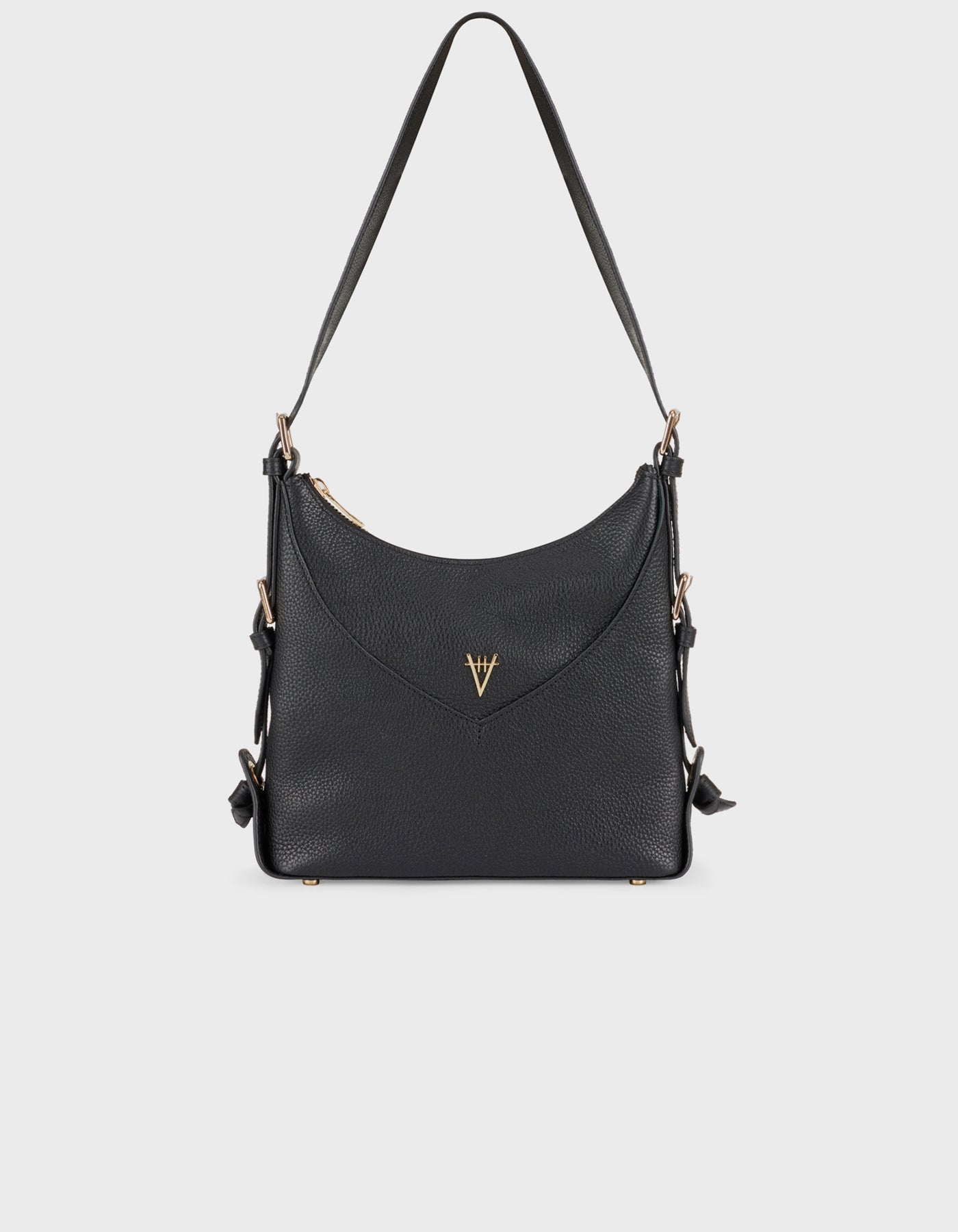 Hiva Atelier | Safari Shoulder Bag Black | Beautiful and Versatile