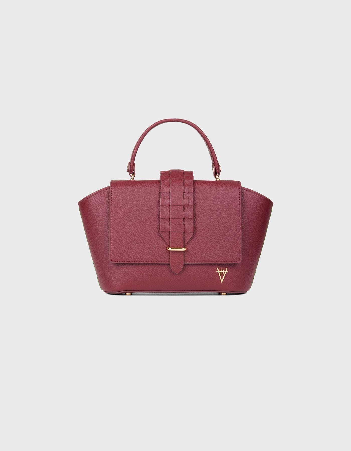 HiVa Atelier | Ventus Shoulder Bag Burgundy | Beautiful and Versatile Leather Accessories