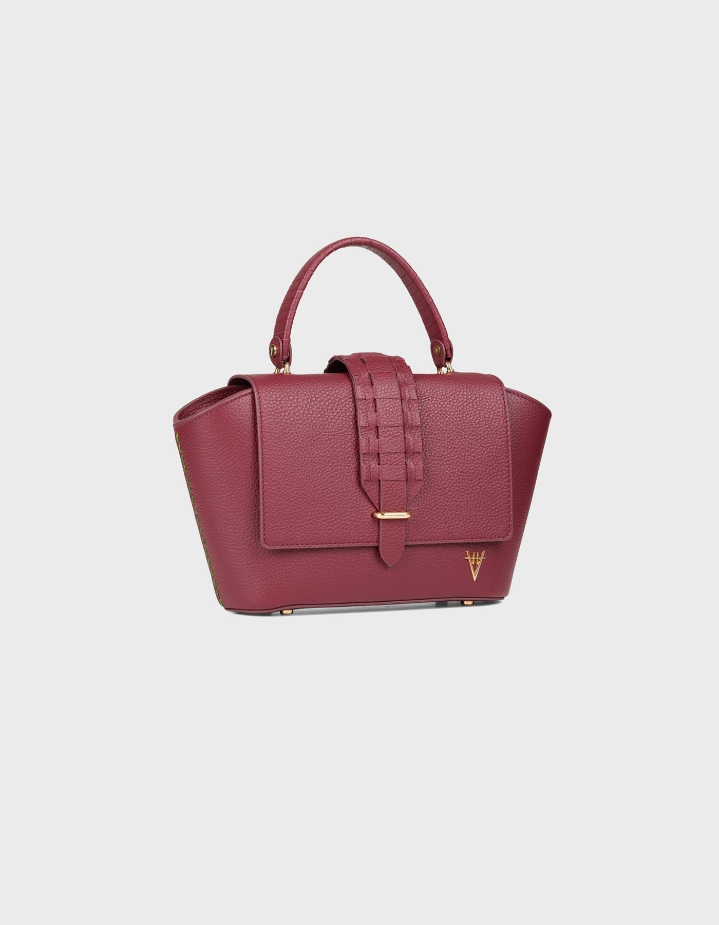 HiVa Atelier | Ventus Shoulder Bag Burgundy | Beautiful and Versatile Leather Accessories