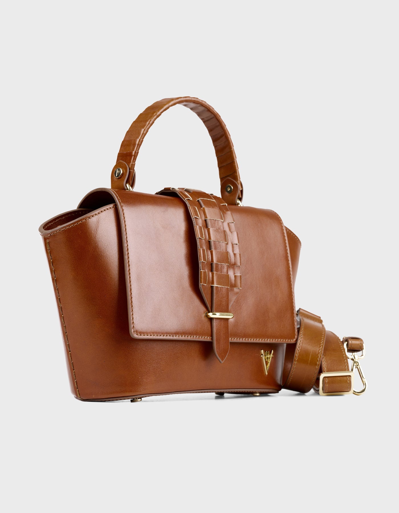 HiVa Atelier | Ventus Shoulder Bag Chocolate | Beautiful and Versatile