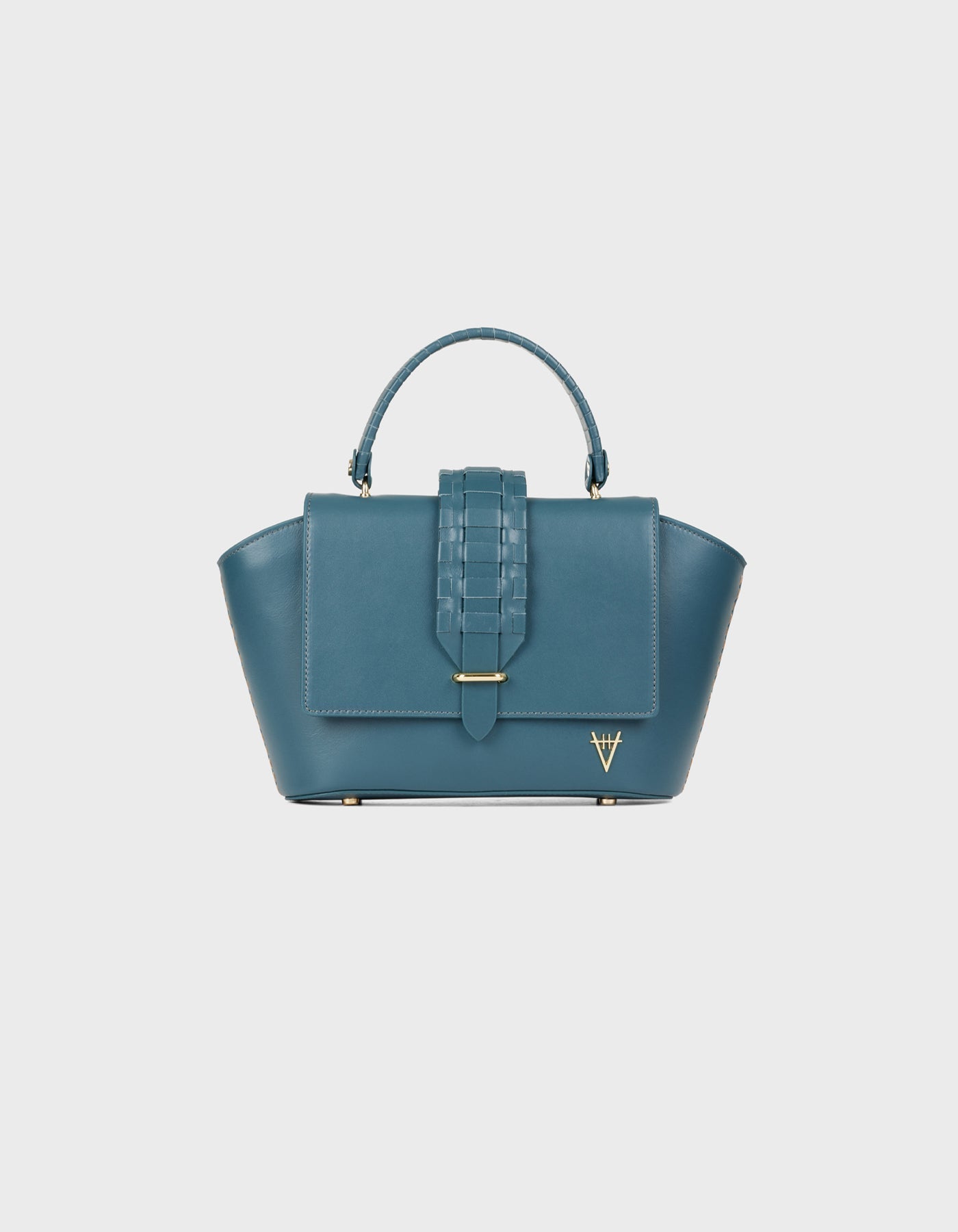 HiVa Atelier | Ventus Shoulder Bag Deep Blue | Beautiful and Versatile Leather Accessories