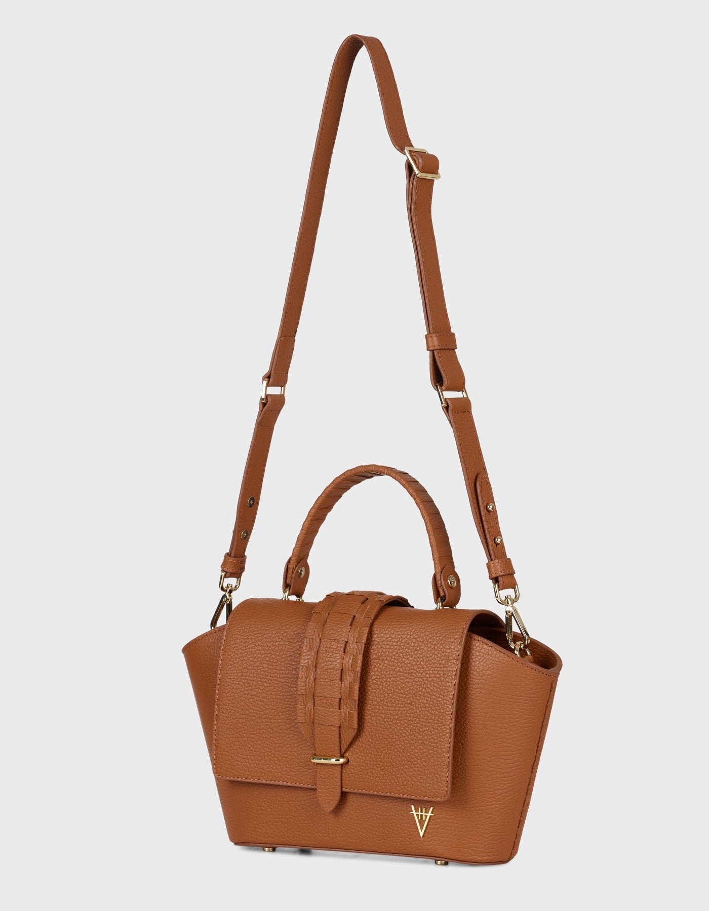 HiVa Atelier | Ventus Shoulder Bag Wood | Beautiful and Versatile Leather Accessories