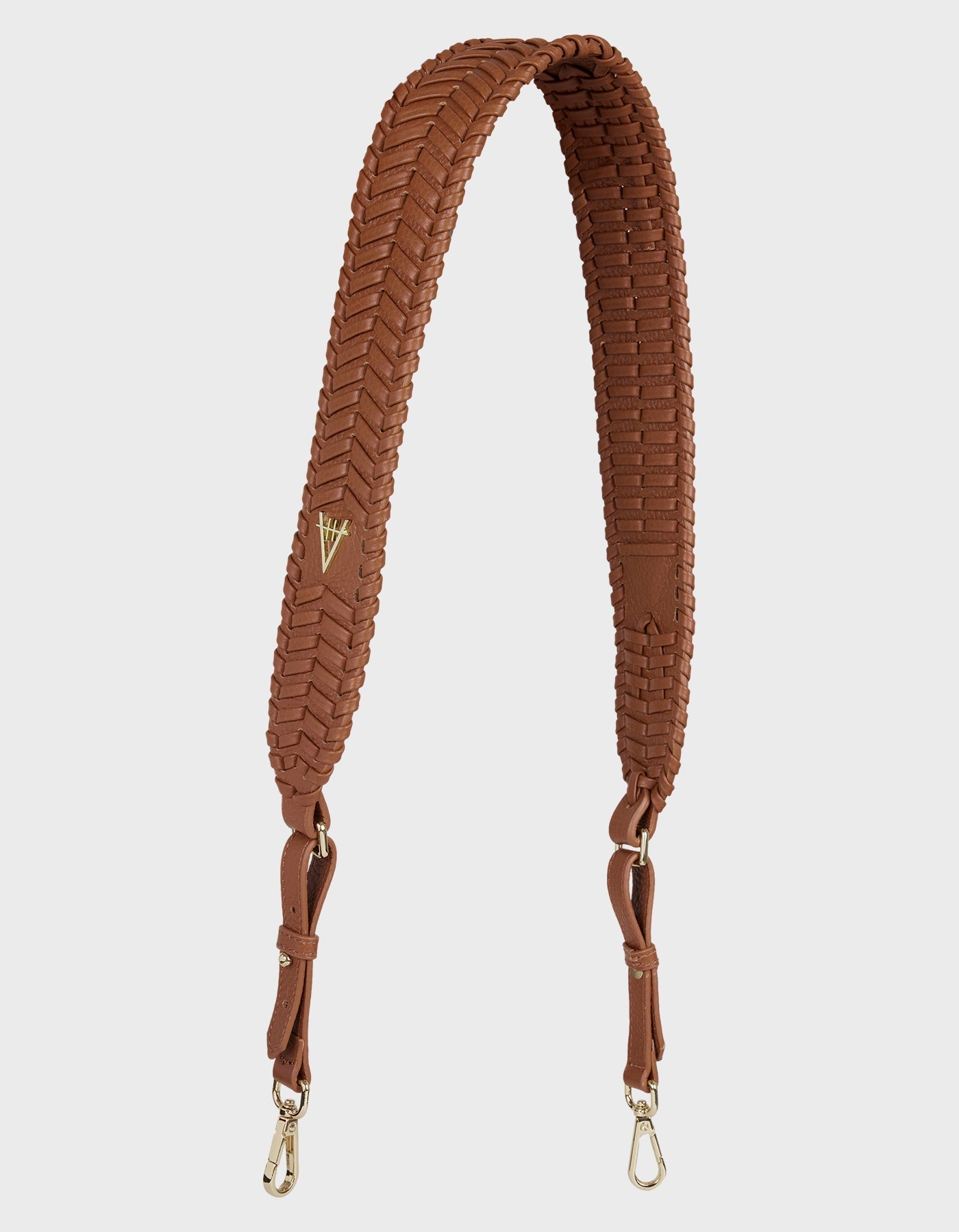 Hiva Atelier | Woven Detail Leather Strap Wood | Her Tarza Uygun Deri Aksesuarlar